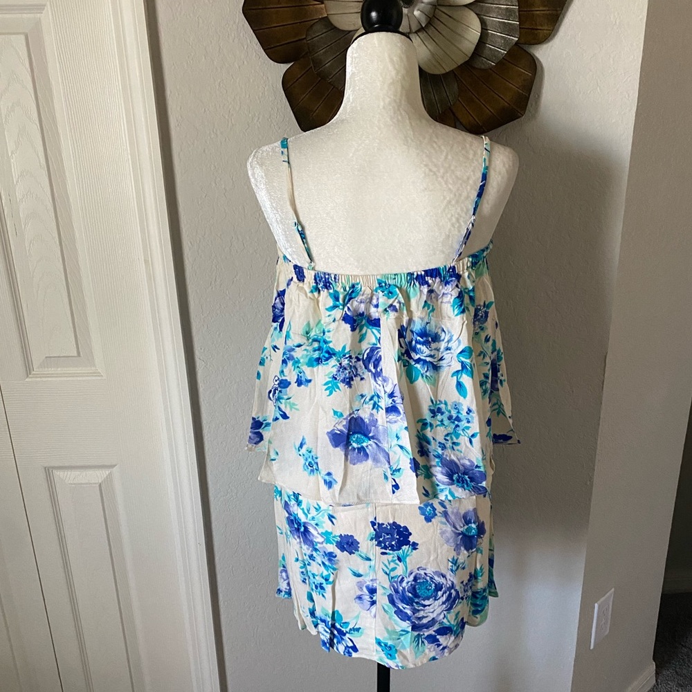 Olivaceous Floral 2 Tier Top Nip - image 3